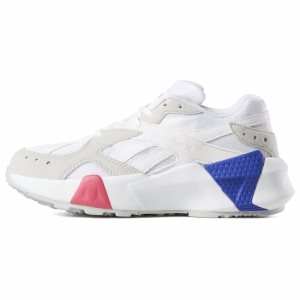 Adidasy Damskie Reebok Aztrek Double Białe/Szare/Różowe/Niebieskie PL 40KRLUF